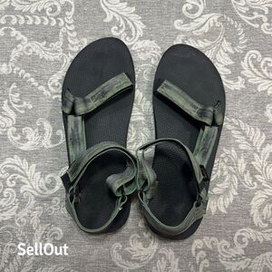 Teva Men's Original Universal Sandals Size 12 Standard Multicolor Green